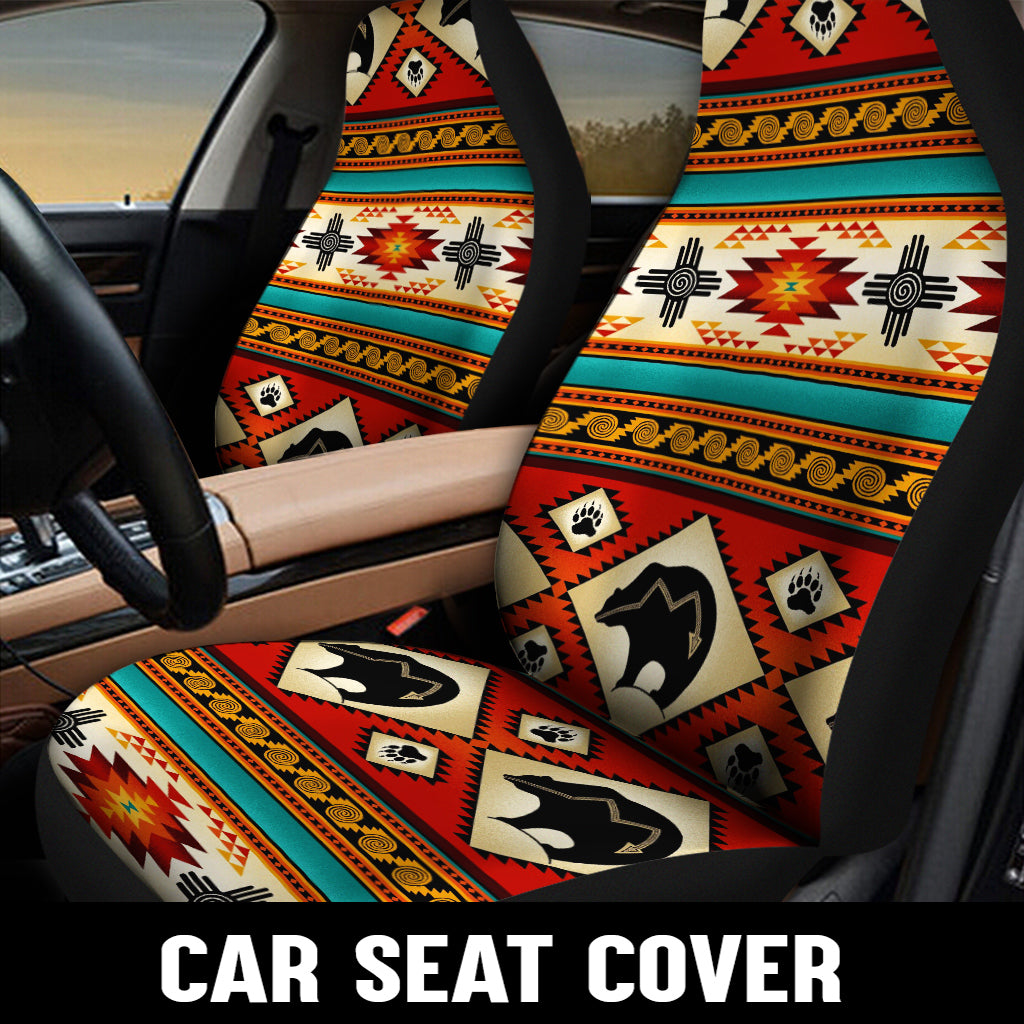 WelcomeNative Native Car Seat Cover, 3D Car Seat Cover , All Over Print Car Seat Cover