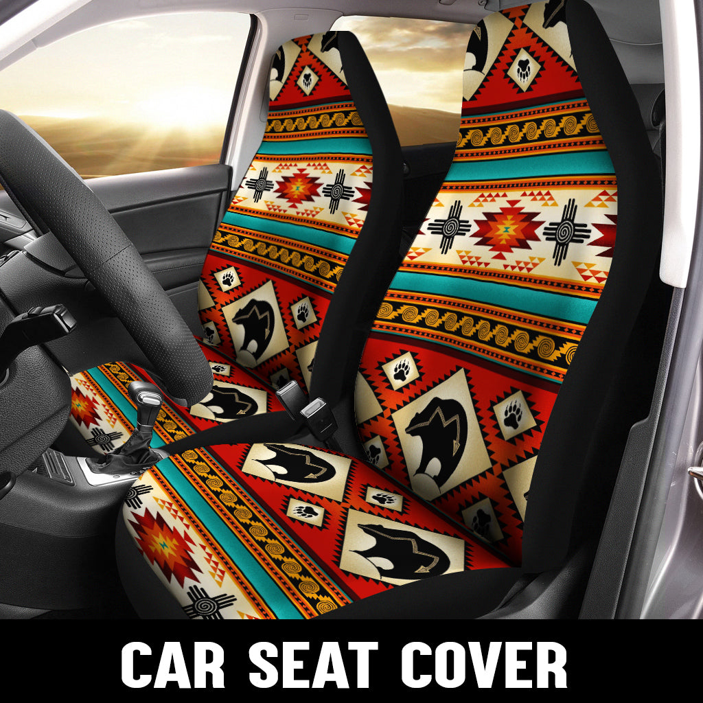 WelcomeNative Native Car Seat Cover, 3D Car Seat Cover , All Over Print Car Seat Cover