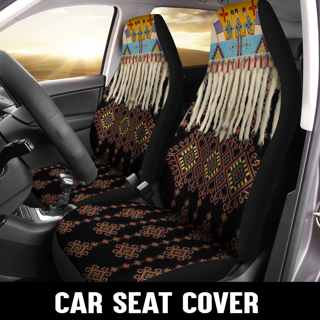 WelcomeNative Native Car Seat Cover, 3D Car Seat Cover , All Over Print Car Seat Cover