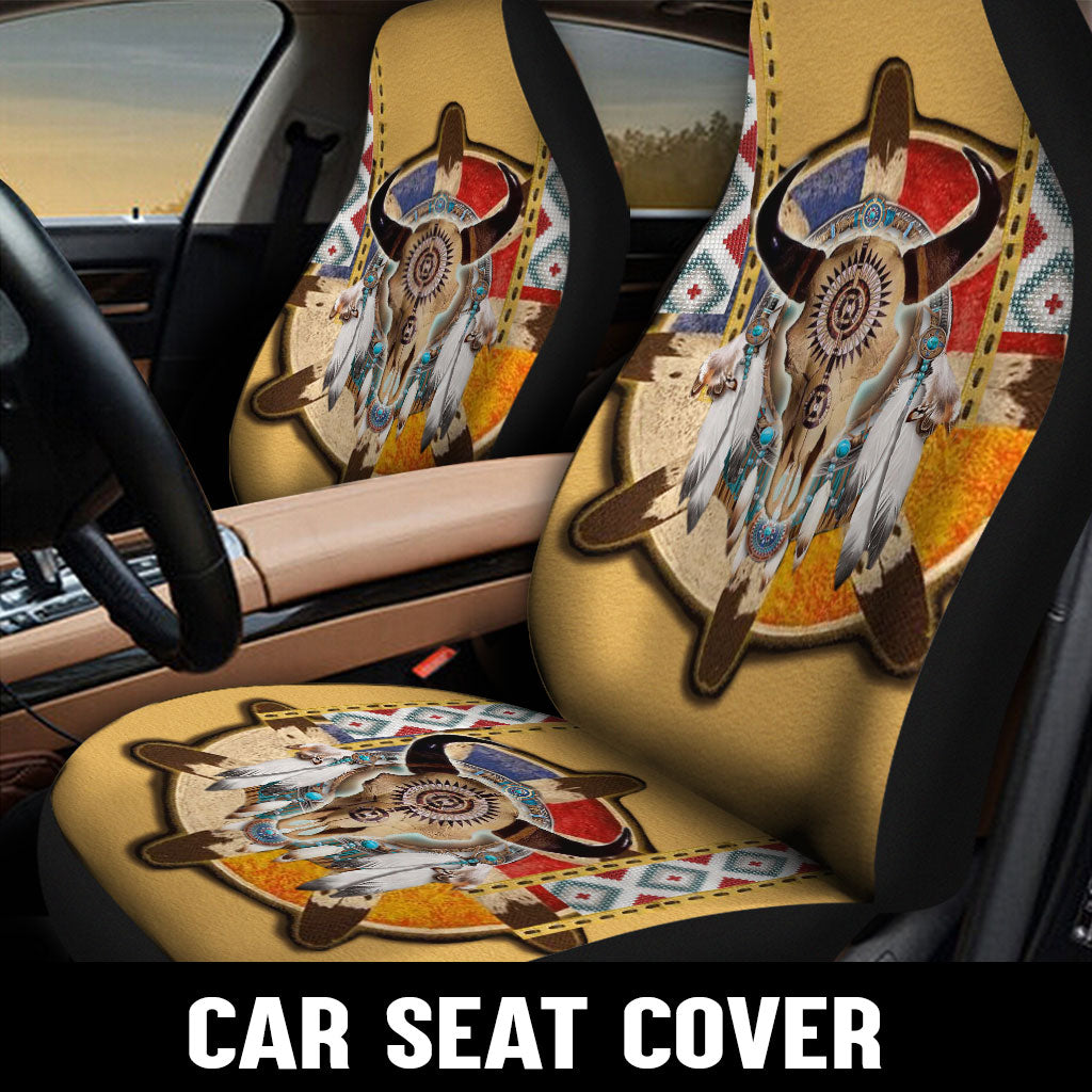 WelcomeNative Native Car Seat Cover, 3D Car Seat Cover , All Over Print Car Seat Cover