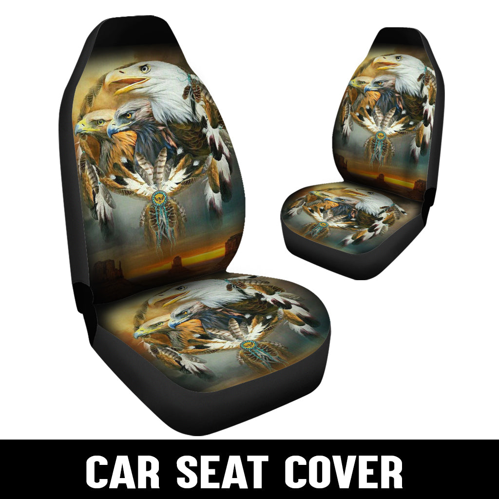 WelcomeNative Native Car Seat Cover, 3D Car Seat Cover , All Over Print Car Seat Cover