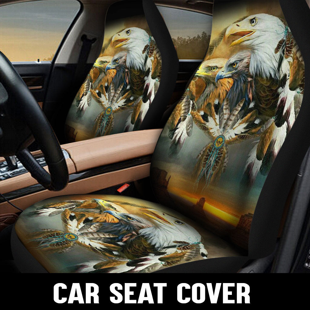 WelcomeNative Native Car Seat Cover, 3D Car Seat Cover , All Over Print Car Seat Cover