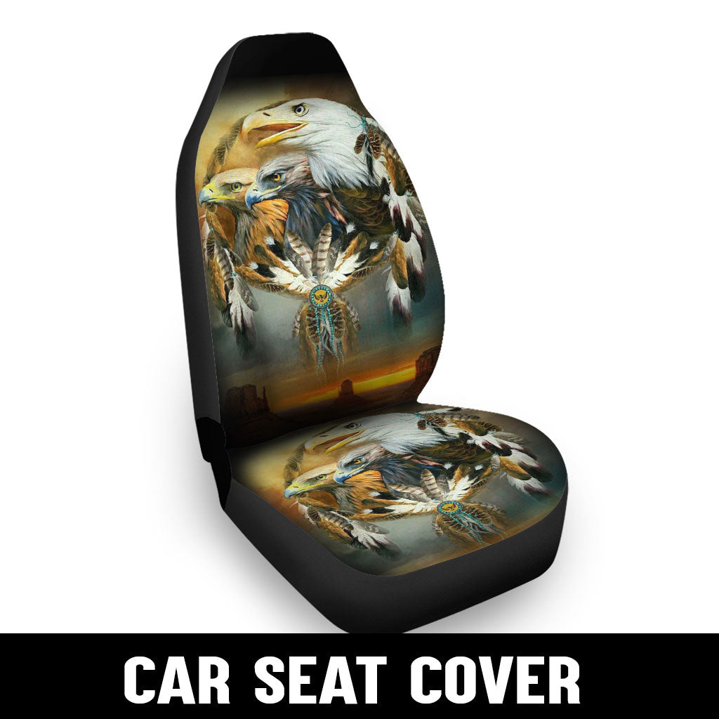 WelcomeNative Native Car Seat Cover, 3D Car Seat Cover , All Over Print Car Seat Cover