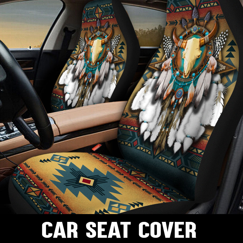 WelcomeNative Native Car Seat Cover, 3D Car Seat Cover , All Over Print Car Seat Cover