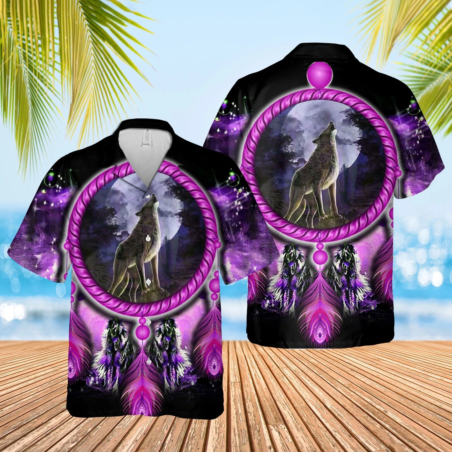 Native American Hawaiian Shirt Welcome Native