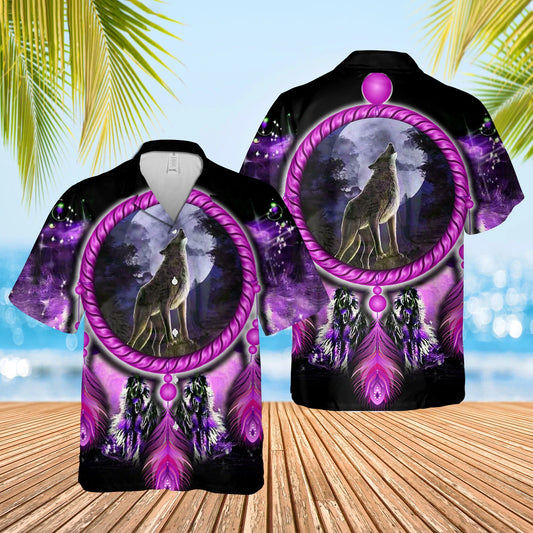 Native American Hawaiian Shirt Welcome Native