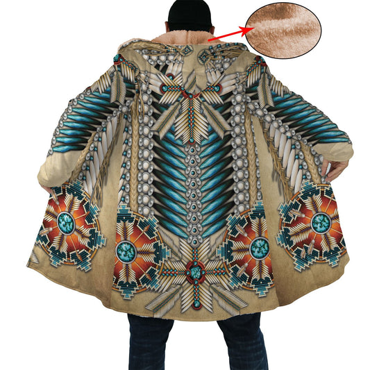 WelcomeNative Pattern Native 3D Dream Cloak, All Over Print Dream Cloak, Native American
