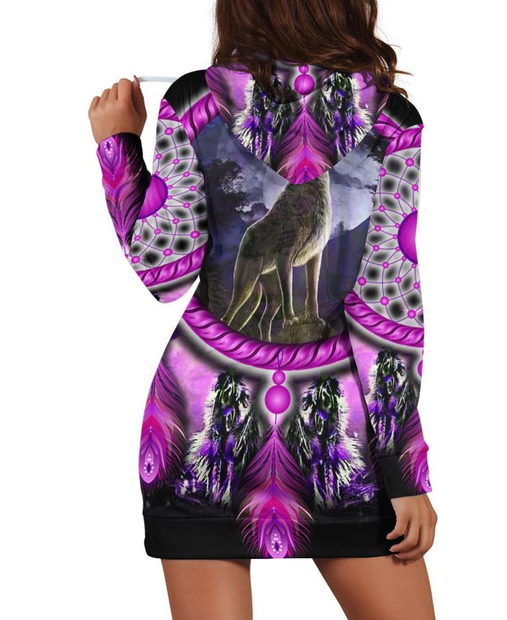 Welcomenatives Purple Native Motifs Legging, 3D Legging, All Over Print Legging