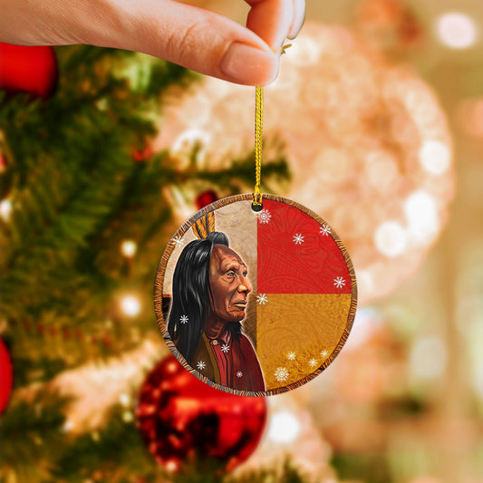 WelcomeNative Native American Ornament, 3D Ornament, All Over Print Ornament
