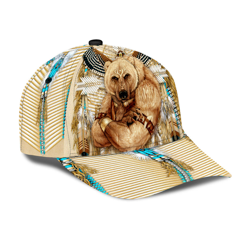 WelcomeNative Native American Cap, 3D Cap , All Over Print Cap