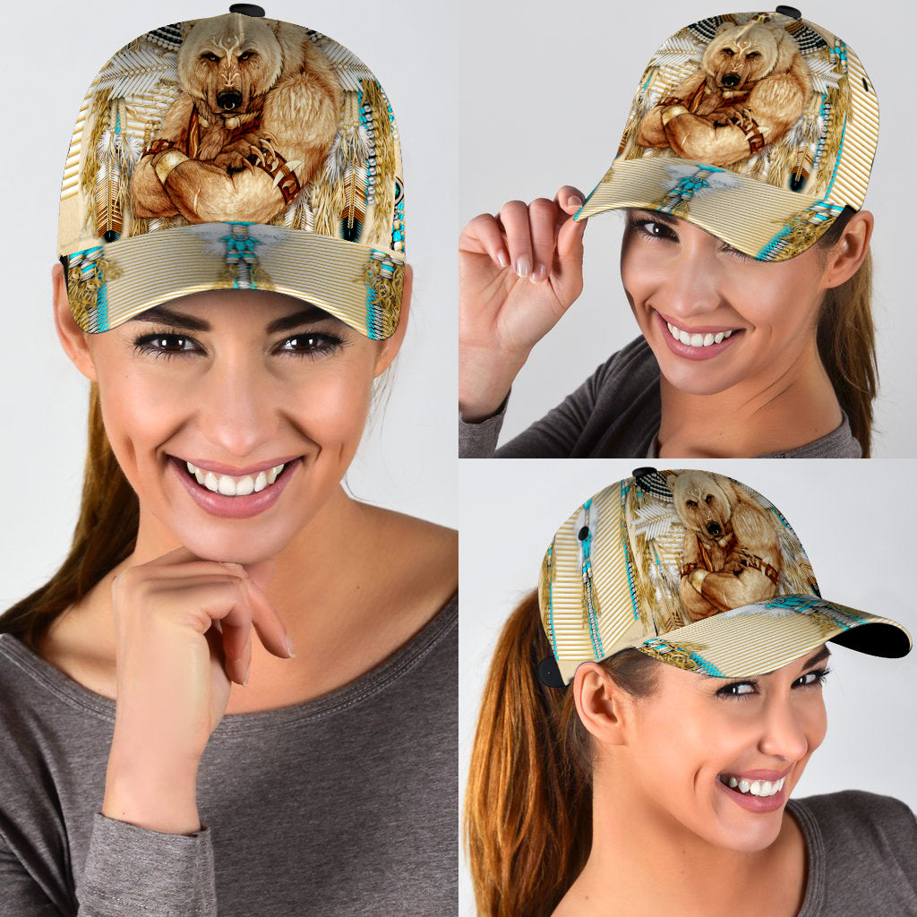 WelcomeNative Native American Cap, 3D Cap , All Over Print Cap