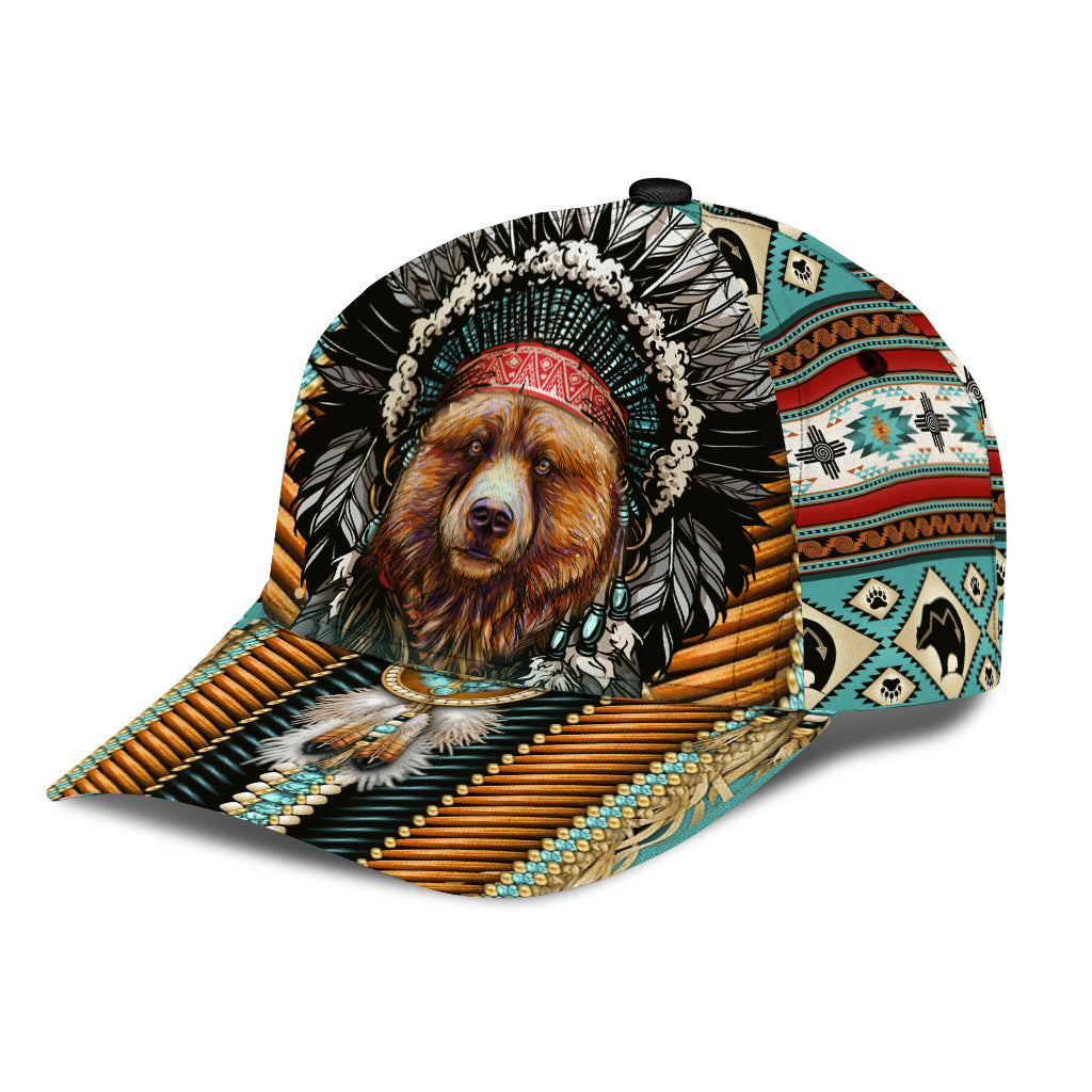 WelcomeNative Native American Cap, 3D Cap , All Over Print Cap