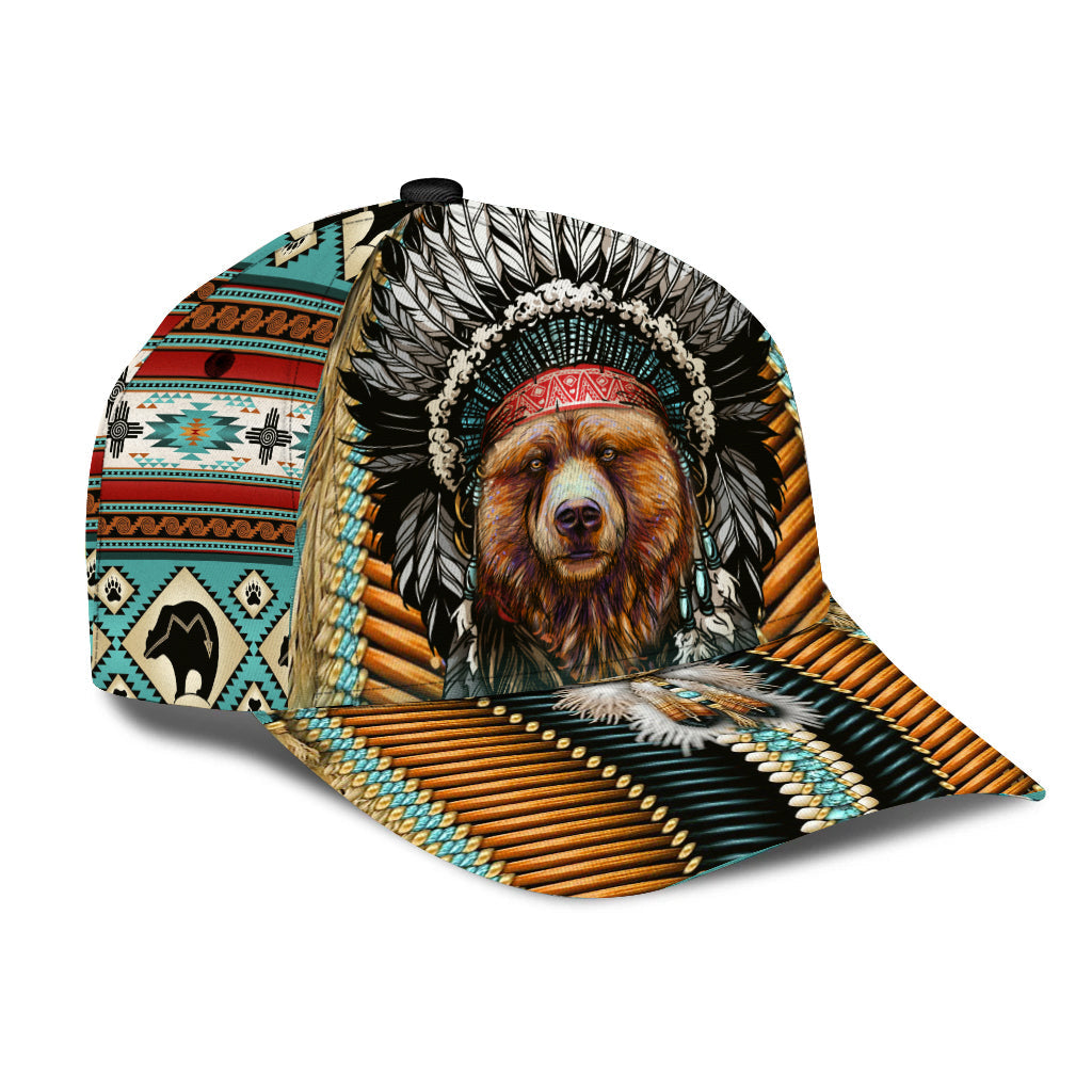 WelcomeNative Native American Cap, 3D Cap , All Over Print Cap
