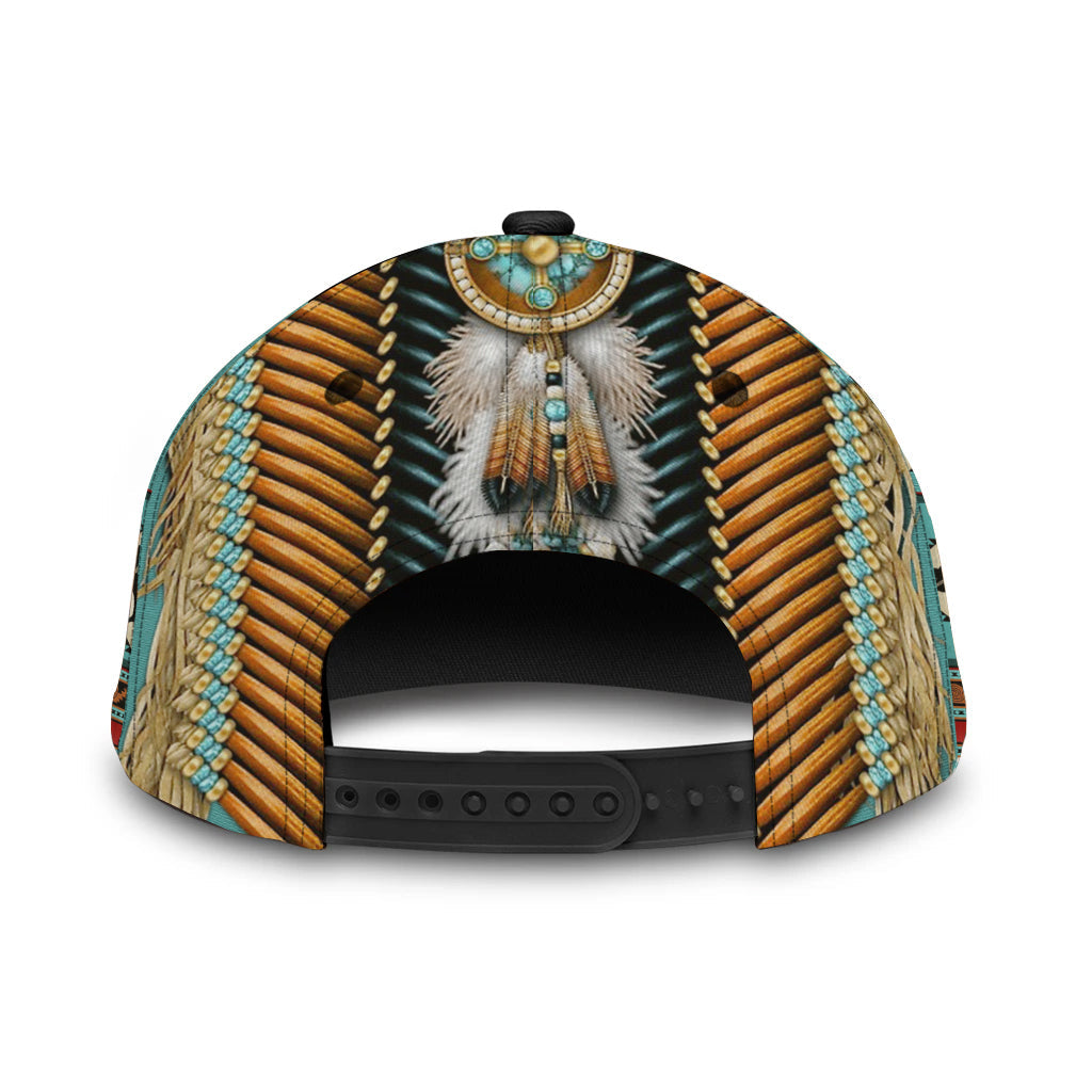 WelcomeNative Native American Cap, 3D Cap , All Over Print Cap