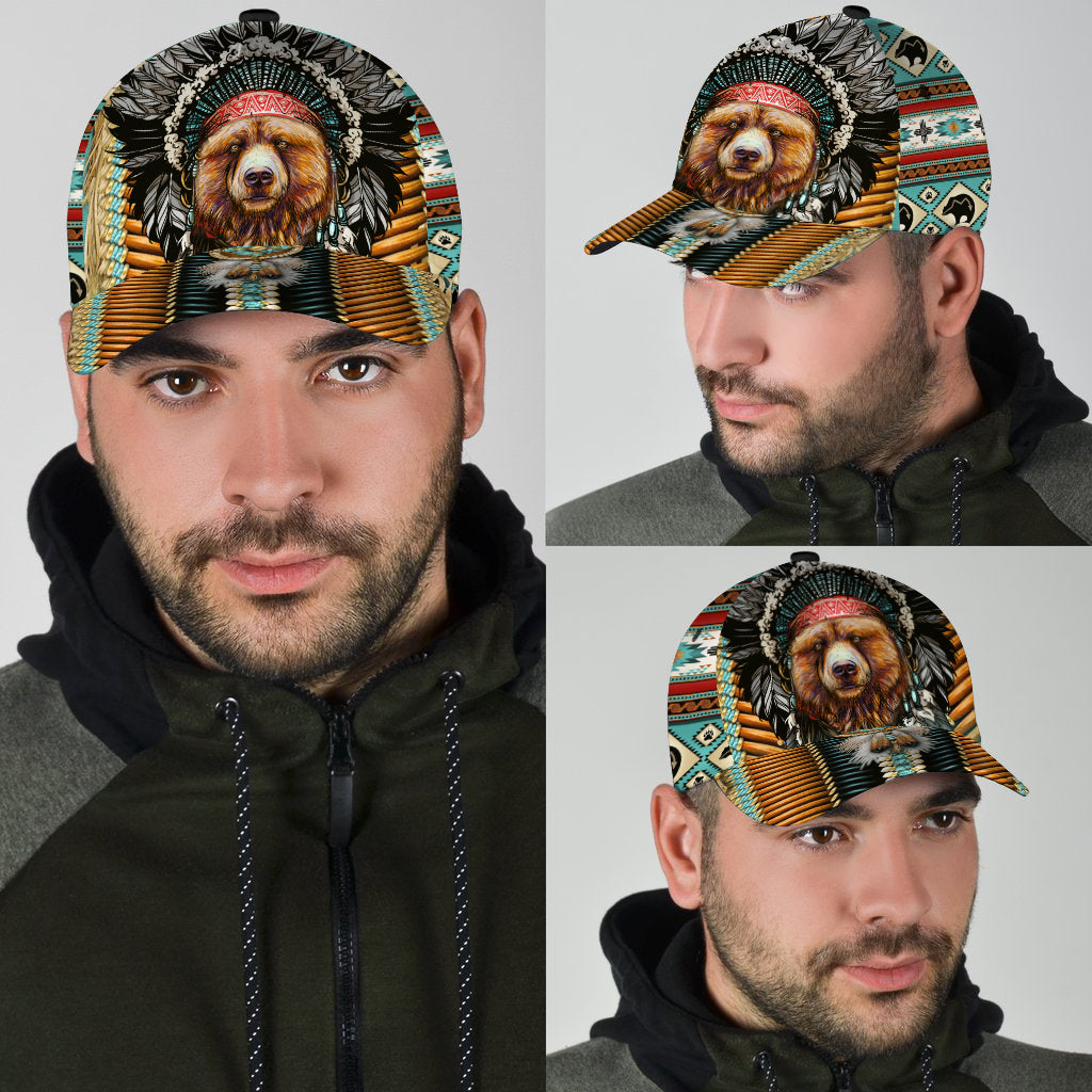 WelcomeNative Native American Cap, 3D Cap , All Over Print Cap