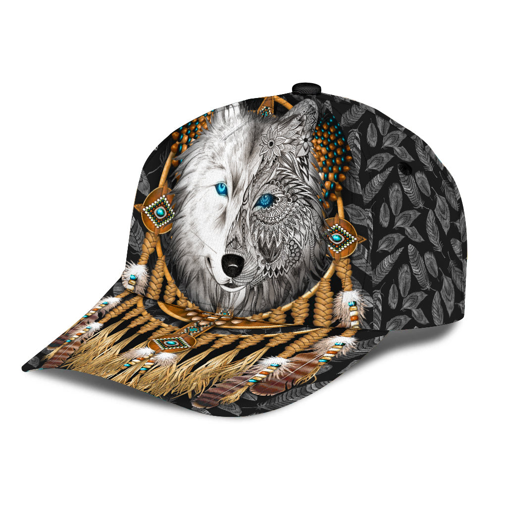 WelcomeNative Native American Cap, 3D Cap , All Over Print Cap