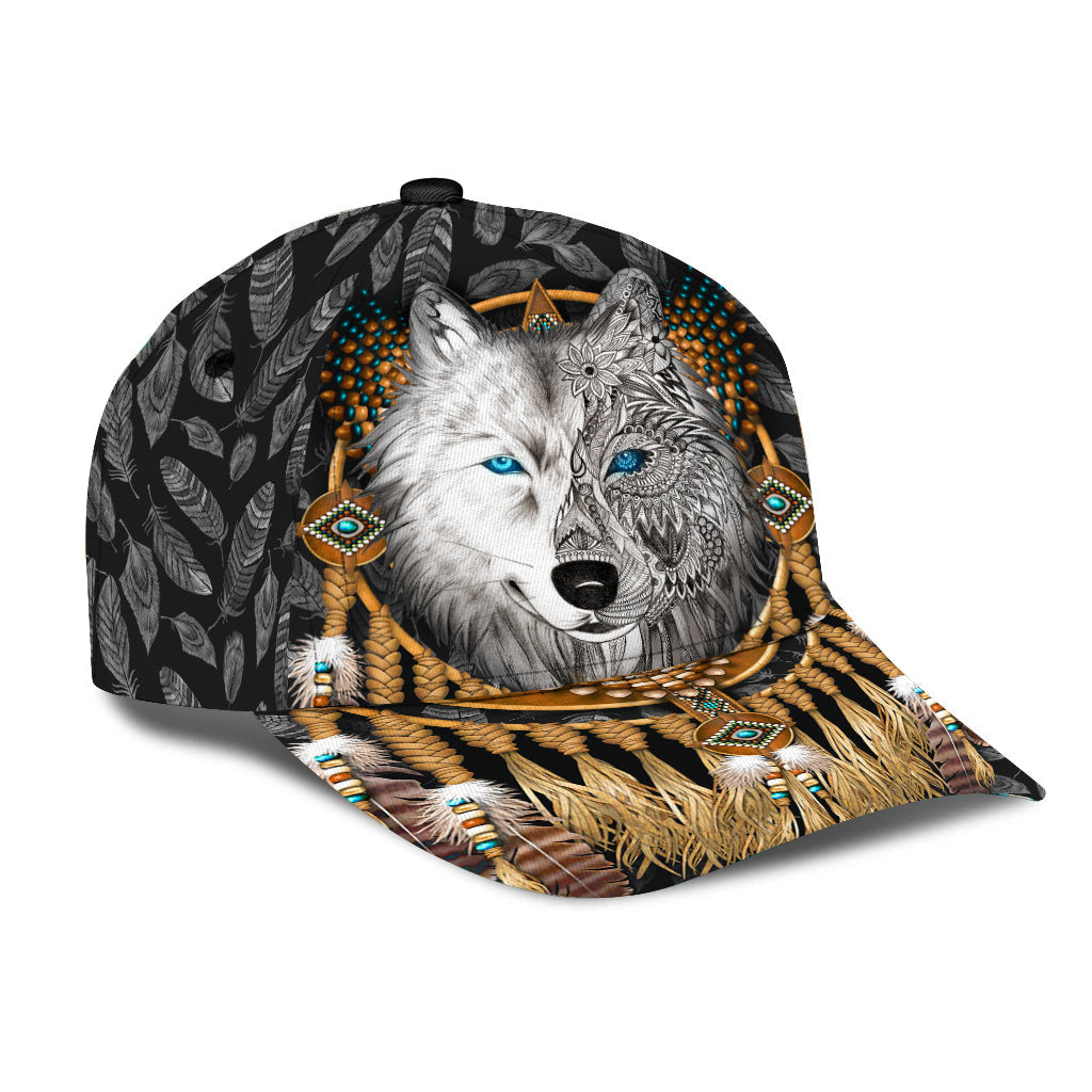 WelcomeNative Native American Cap, 3D Cap , All Over Print Cap
