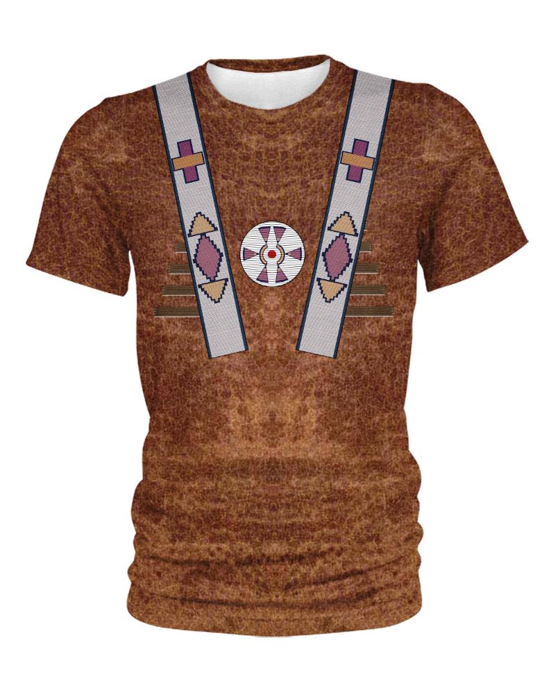 WelcomeNative Brown Culture 3D Hoodie, All Over Print Hoodie, Native American