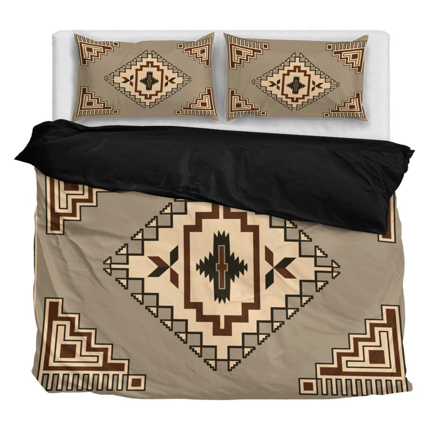 WelcomeNative Native Navajo Rug Bedding Set, 3D Bedding Set, All Over Print, Native American