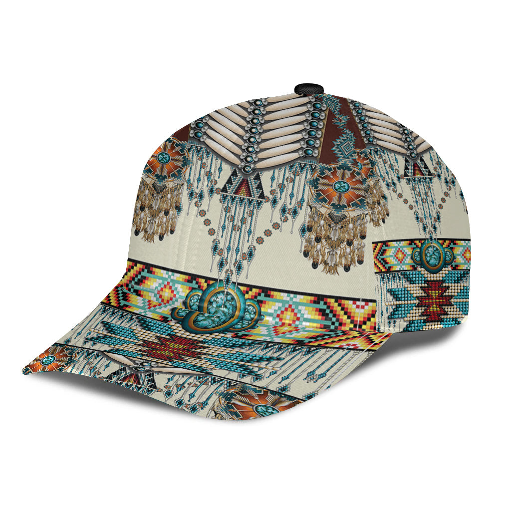 WelcomeNative Native Pattern Beautiful Cap, 3D Cap , All Over Print Cap