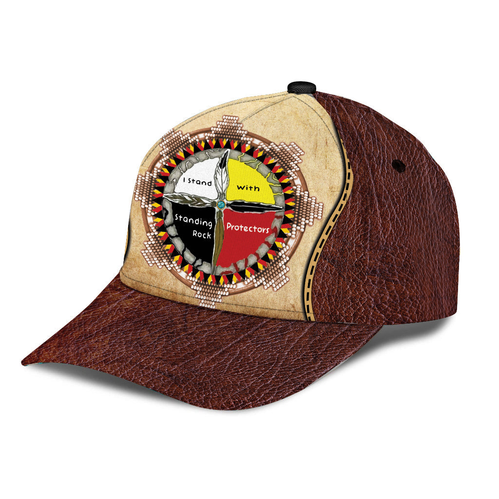 WelcomeNative Native American Cap, 3D Cap , All Over Print Cap