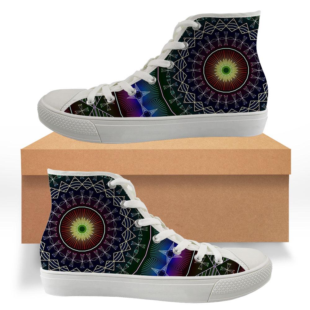 WelcomeNative Wheel Shoes Native, 3D Shoes, All Over Print Shoes