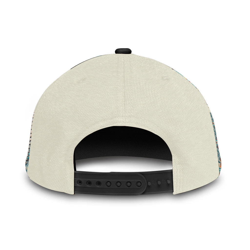 WelcomeNative Native Pattern Beautiful Cap, 3D Cap , All Over Print Cap