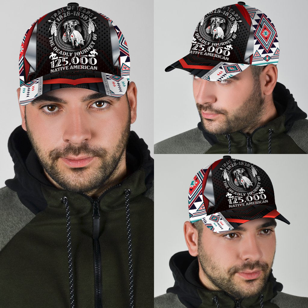 WelcomeNative Native American Cap, 3D Cap , All Over Print Cap