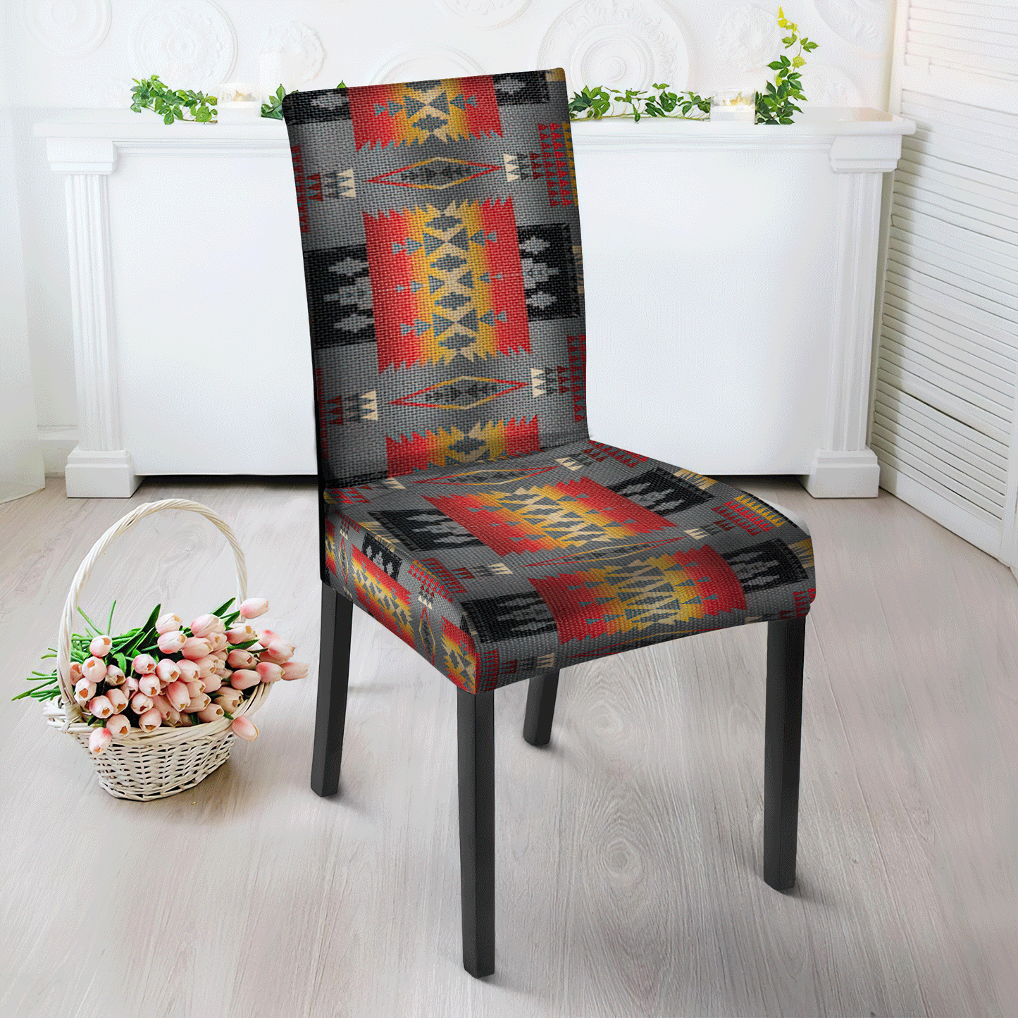 WelcomeNative Multi Pattern Culture Design Native American Tablecloth, Chair cover, 3D Tablecloth, All Over Print