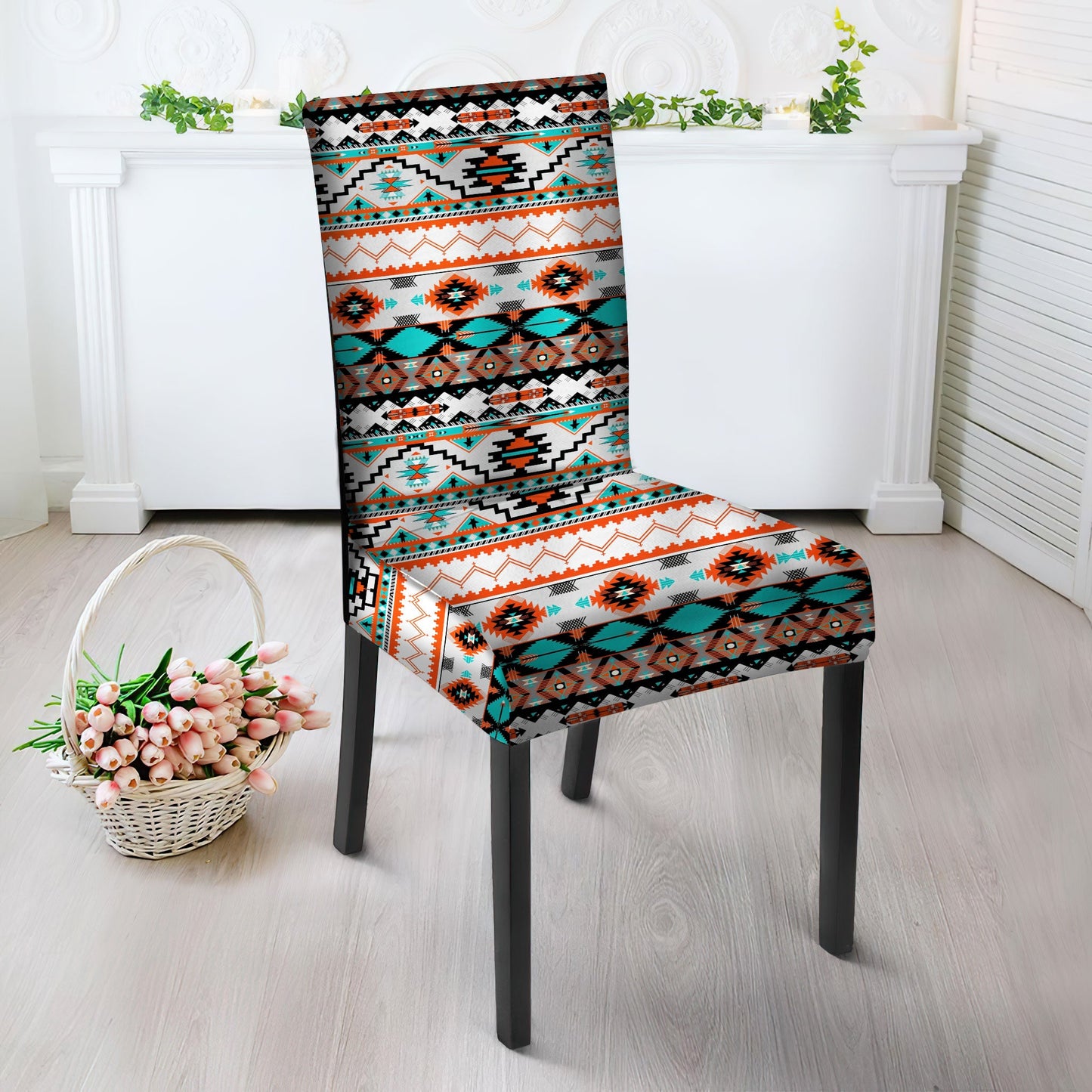 Multi Pattern Design Native American Tablecloth - Chair cover