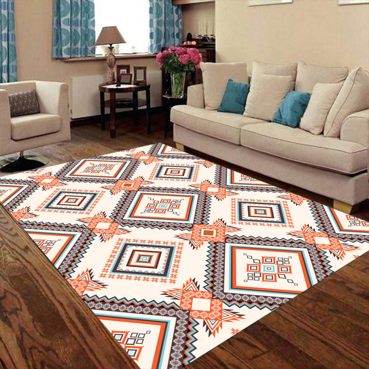 WelcomeNative Native American Style Rug