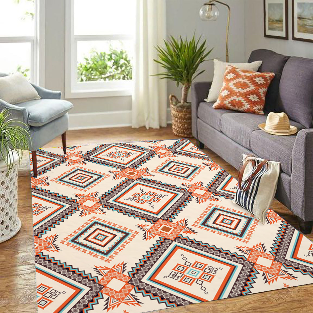 WelcomeNative Native American Style Rug