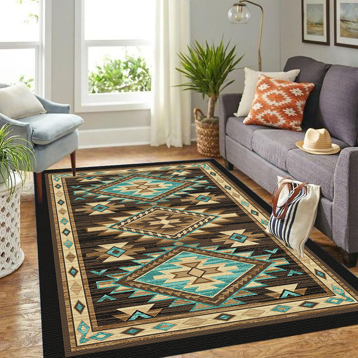 WelcomeNative Native American Style Rug