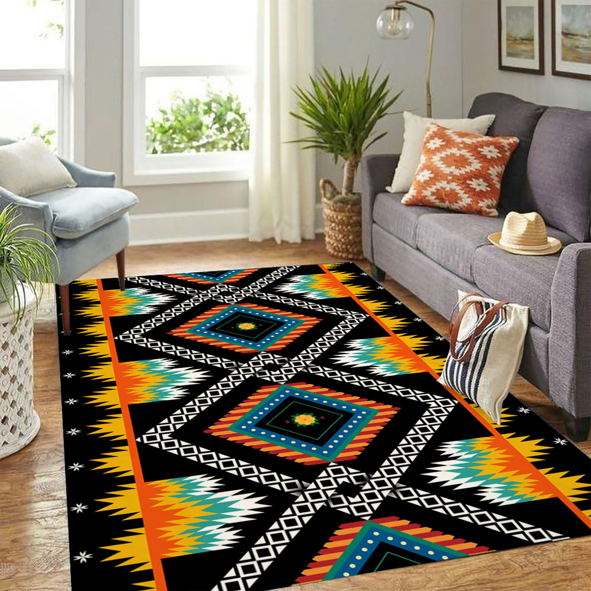 WelcomeNative Native American Style Rug