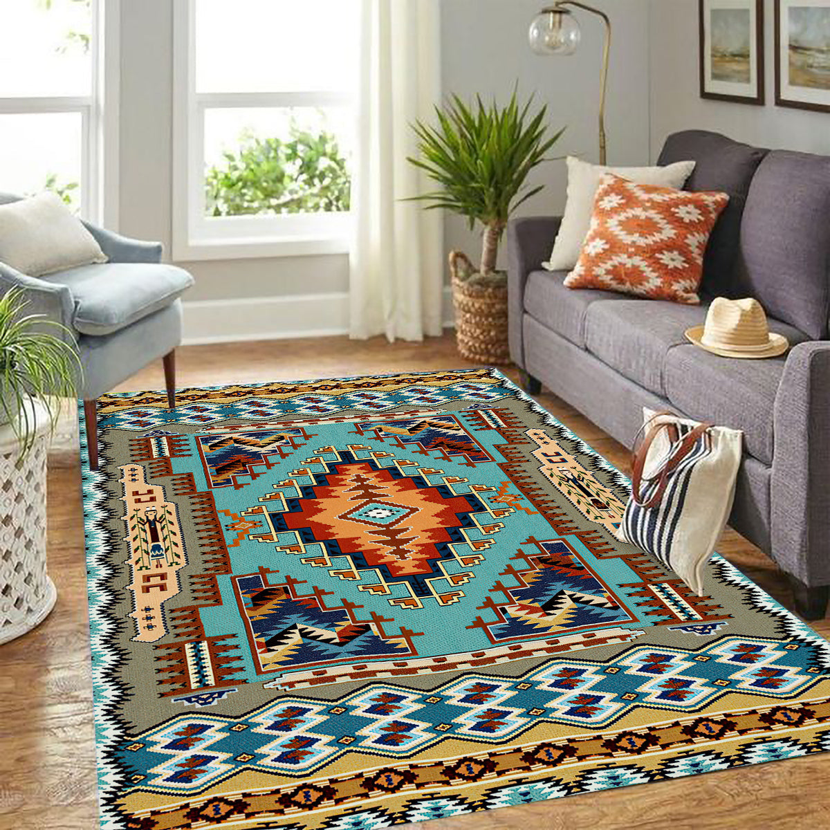 WelcomeNative Native American Style Rug
