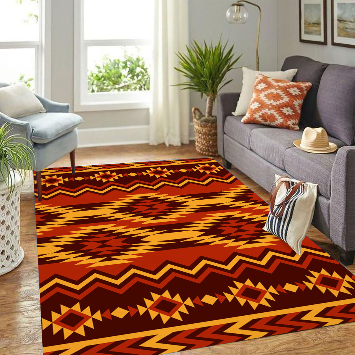 WelcomeNative Native American Style Rug