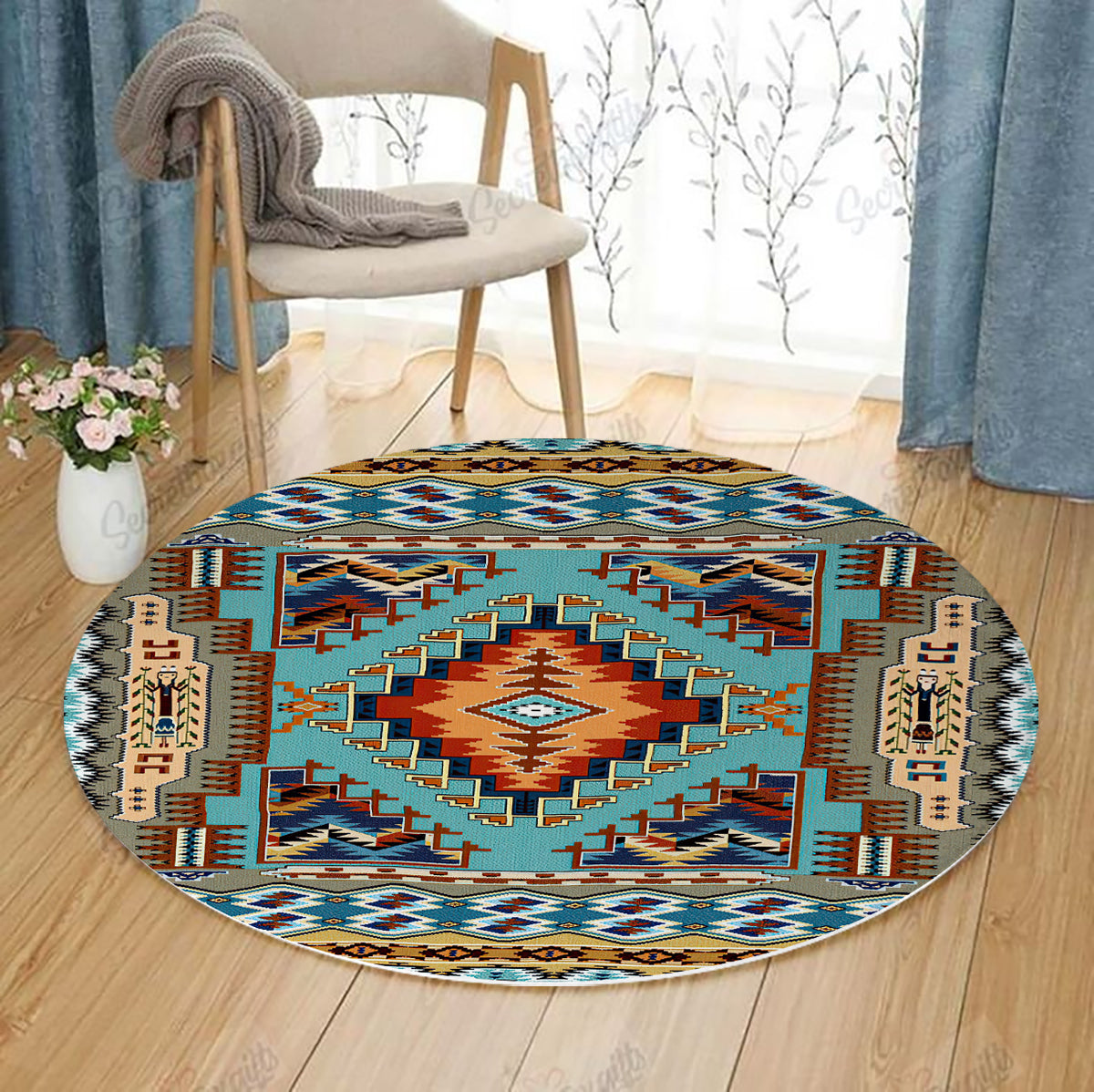 WelcomeNative Native American Style Rug