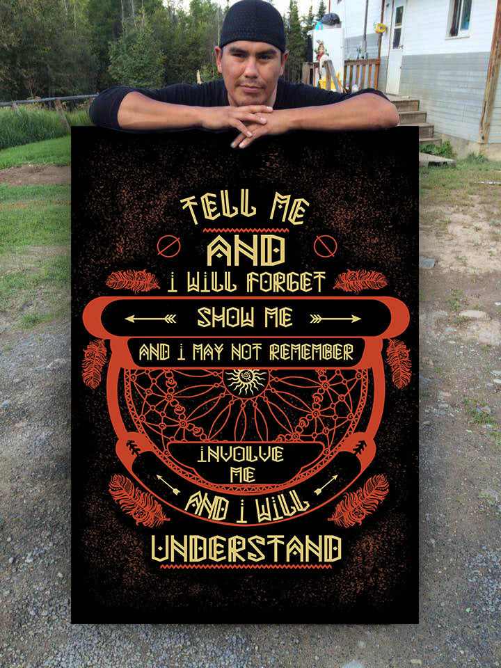 WelcomeNative I Will Understand Poster, 3D Poster, All Over Print Poster, Native American