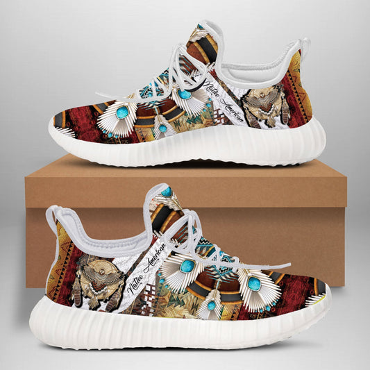 WelcomeNative Shoes Native Feather, 3D Shoes, All Over Print Shoes