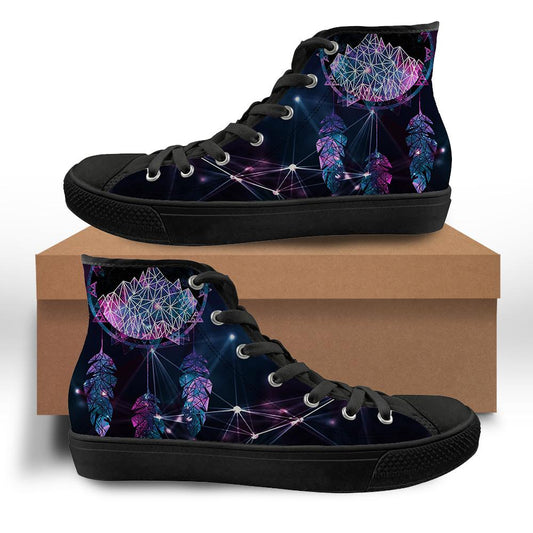 WelcomeNative Blue Dreamcatcher Shoes, 3D Shoes, All Over Print Shoes