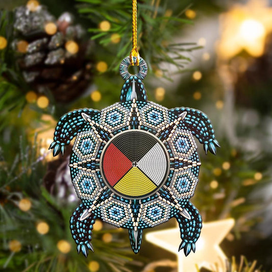 WelcomeNative Native American Ornament, 3D Ornament, All Over Print Ornament