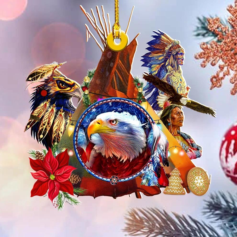 WelcomeNative Native American Ornament, 3D Ornament, All Over Print Ornament