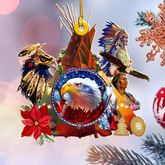 WelcomeNative Native American Ornament, 3D Ornament, All Over Print Ornament