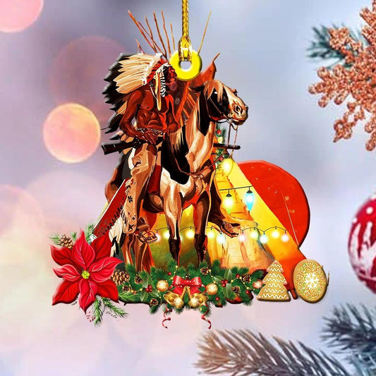 WelcomeNative Native American Ornament, 3D Ornament, All Over Print Ornament
