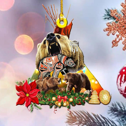 WelcomeNative Native American Ornament, 3D Ornament, All Over Print Ornament