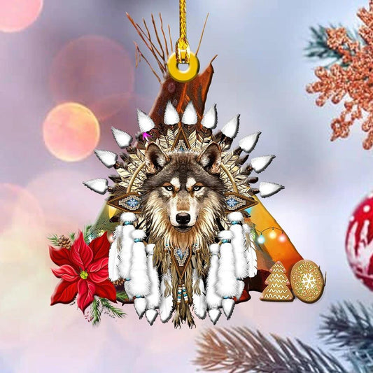 WelcomeNative Native American Ornament, 3D Ornament, All Over Print Ornament