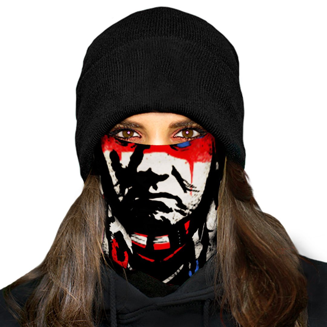 Welcomenatives Chief Head Bandana Face Mask, Neck Gaiter #06