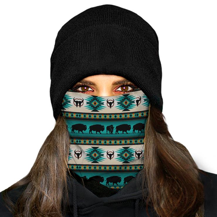 Welcomenatives Pattern Bandana Face Mask, Neck Gaiter #12