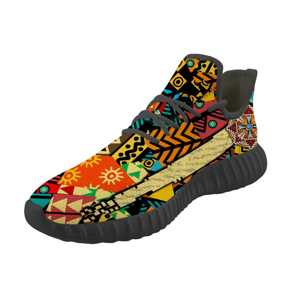 WelcomeNative Abstract Shoes Native , 3D Shoes, All Over Print Shoes