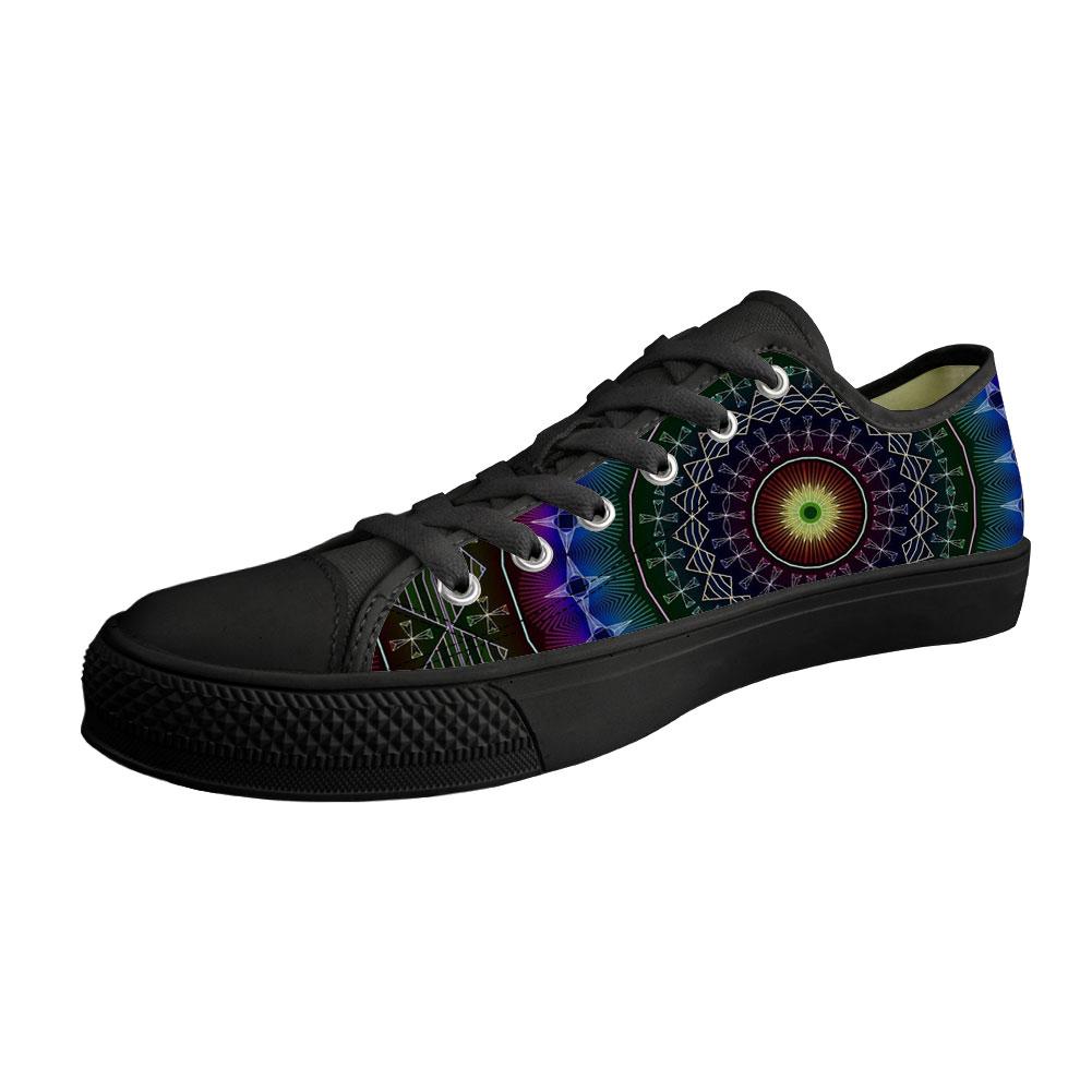 WelcomeNative Wheel Native Shoes, 3D Shoes, All Over Print Shoes